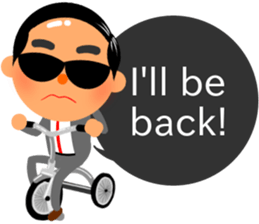 Cute daddy! "English version" sticker #10847619