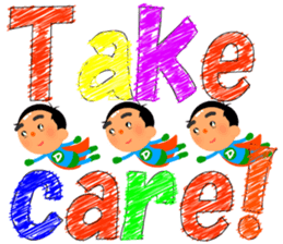 Cute daddy! "English version" sticker #10847620