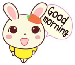 Usagikochan 5 (English) sticker #10848465