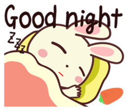 Usagikochan 5 (English) sticker #10848467