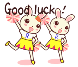 Usagikochan 5 (English) sticker #10848480