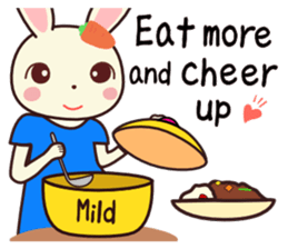 Usagikochan 5 (English) sticker #10848483