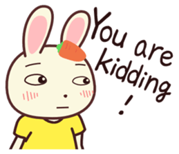 Usagikochan 5 (English) sticker #10848487