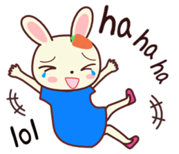 Usagikochan 5 (English) sticker #10848494