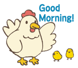 Cute Chatty Animals (English version) sticker #10848744