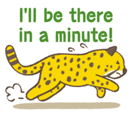 Cute Chatty Animals (English version) sticker #10848757