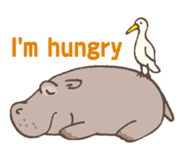 Cute Chatty Animals (English version) sticker #10848762