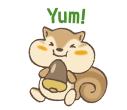 Cute Chatty Animals (English version) sticker #10848763