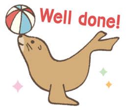 Cute Chatty Animals (English version) sticker #10848765