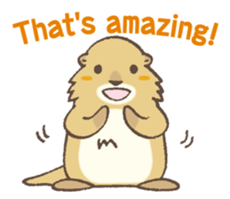 Cute Chatty Animals (English version) sticker #10848766