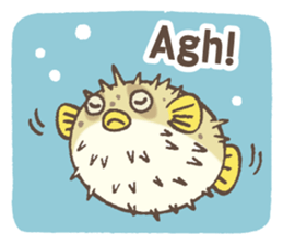 Cute Chatty Animals (English version) sticker #10848776