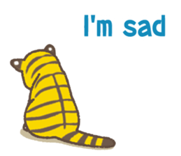 Cute Chatty Animals (English version) sticker #10848779