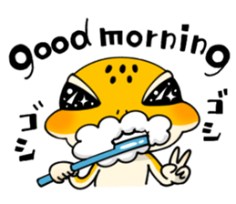 Best leopard gecko sticker #10849449