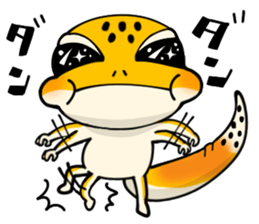 Best leopard gecko sticker #10849454