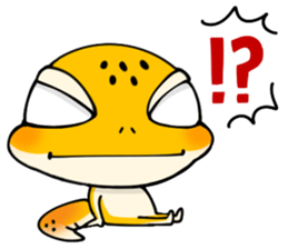 Best leopard gecko sticker #10849468