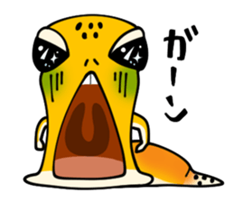 Best leopard gecko sticker #10849475