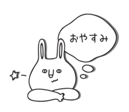 RABBIT   STICKER sticker #10849929