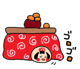 Sticker of four seasons sticker #10850090