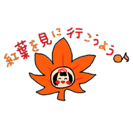 Sticker of four seasons sticker #10850111