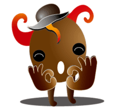 Bean Young 1 sticker #10850452