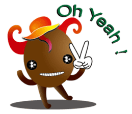 Bean Young 1 sticker #10850469