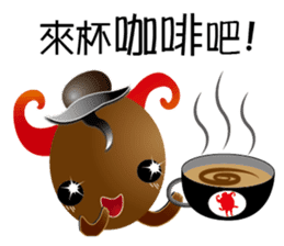 Bean Young 1 sticker #10850475