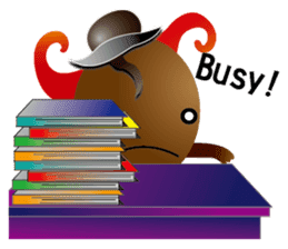 Bean Young 1 sticker #10850478