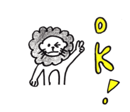 Lion Rinkun sticker #10850865