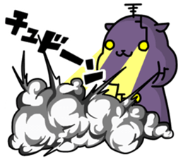 Plump squirrel 2 sticker #10851060