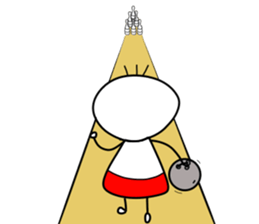 Naughty kid sticker #10851203