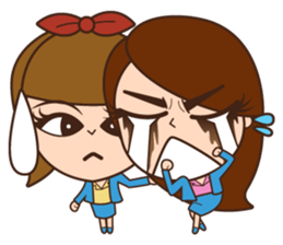 Salary Lady Life sticker #10851976