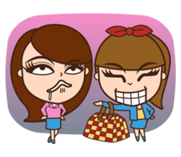 Salary Lady Life sticker #10851978