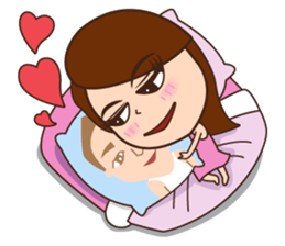 Salary Lady Life sticker #10851985