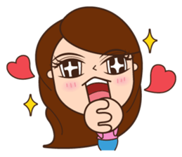 Salary Lady Life sticker #10851988