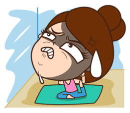 Salary Lady Life sticker #10851996