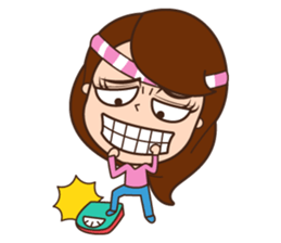 Salary Lady Life sticker #10851997