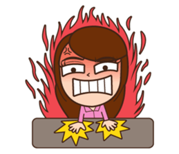 Salary Lady Life sticker #10851998