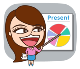 Salary Lady Life sticker #10852002