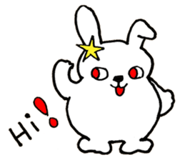 The Moon and Rabbit sticker #10852288