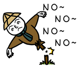 Scarecrow Kakashi sticker #10852573