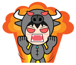 I 'm buffalo. sticker #10852709