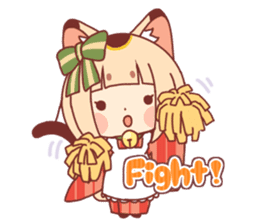 Manekineko girl sticker #10853147