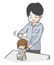 Petite girlfriend V.2 sticker #10853610