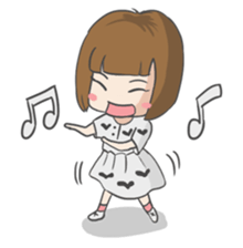 Petite girlfriend V.2 sticker #10853612