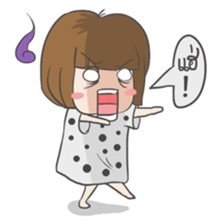 Petite girlfriend V.2 sticker #10853615