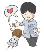 Petite girlfriend V.2 sticker #10853622