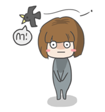 Petite girlfriend V.2 sticker #10853628