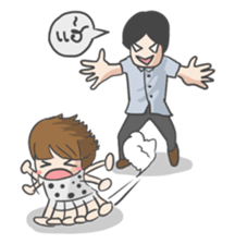 Petite girlfriend V.2 sticker #10853634