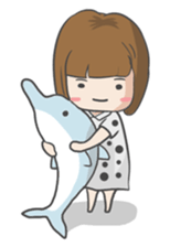 Petite girlfriend V.2 sticker #10853636