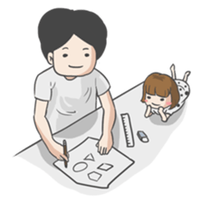 Petite girlfriend V.2 sticker #10853645